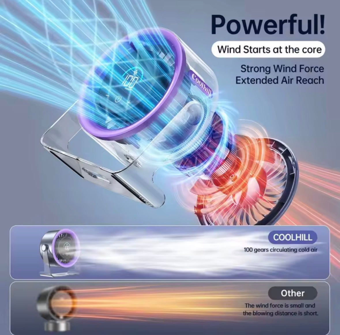 FrostNova fan close-up power shot