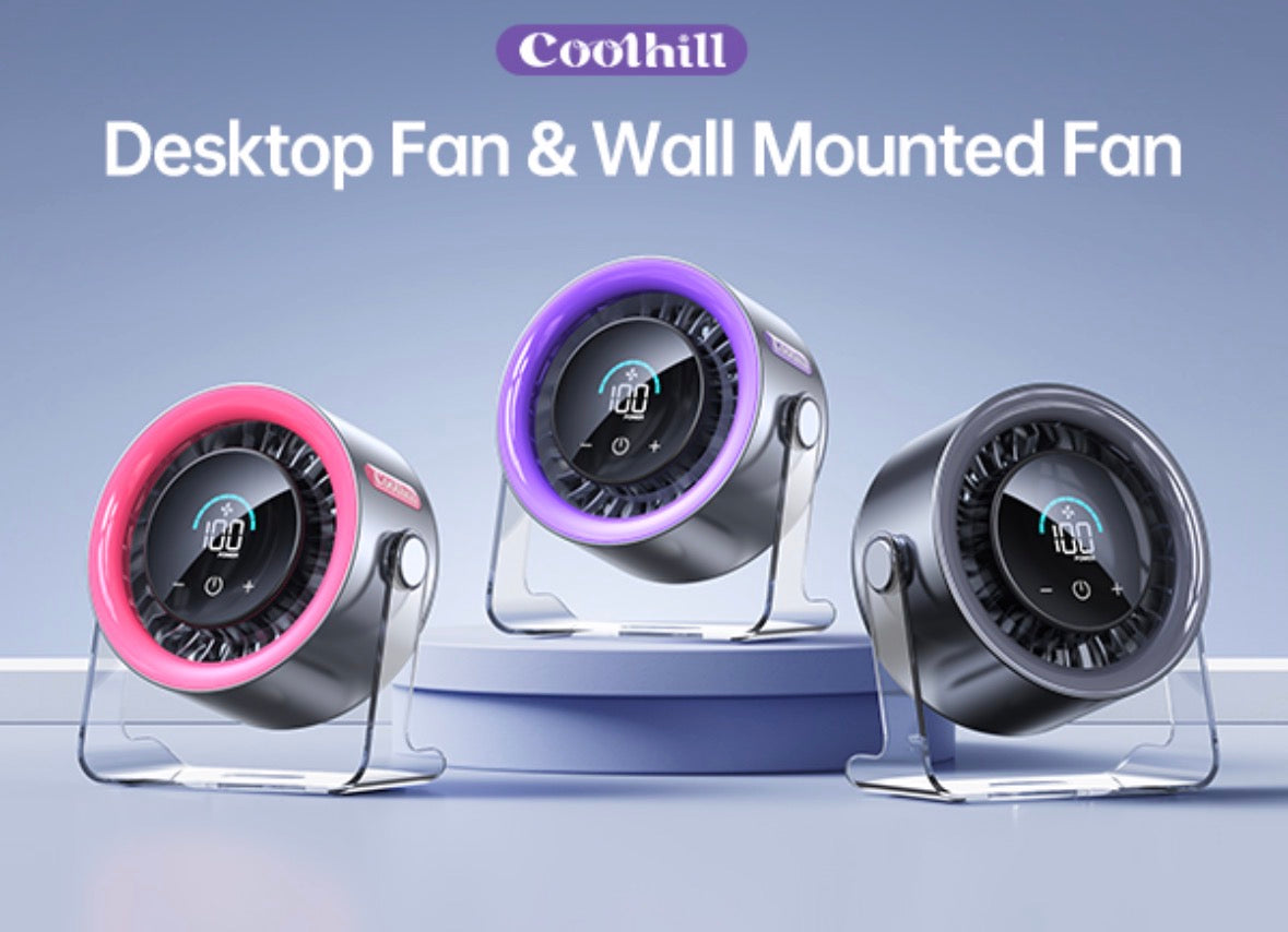 Three FrostNova fans in different colorways